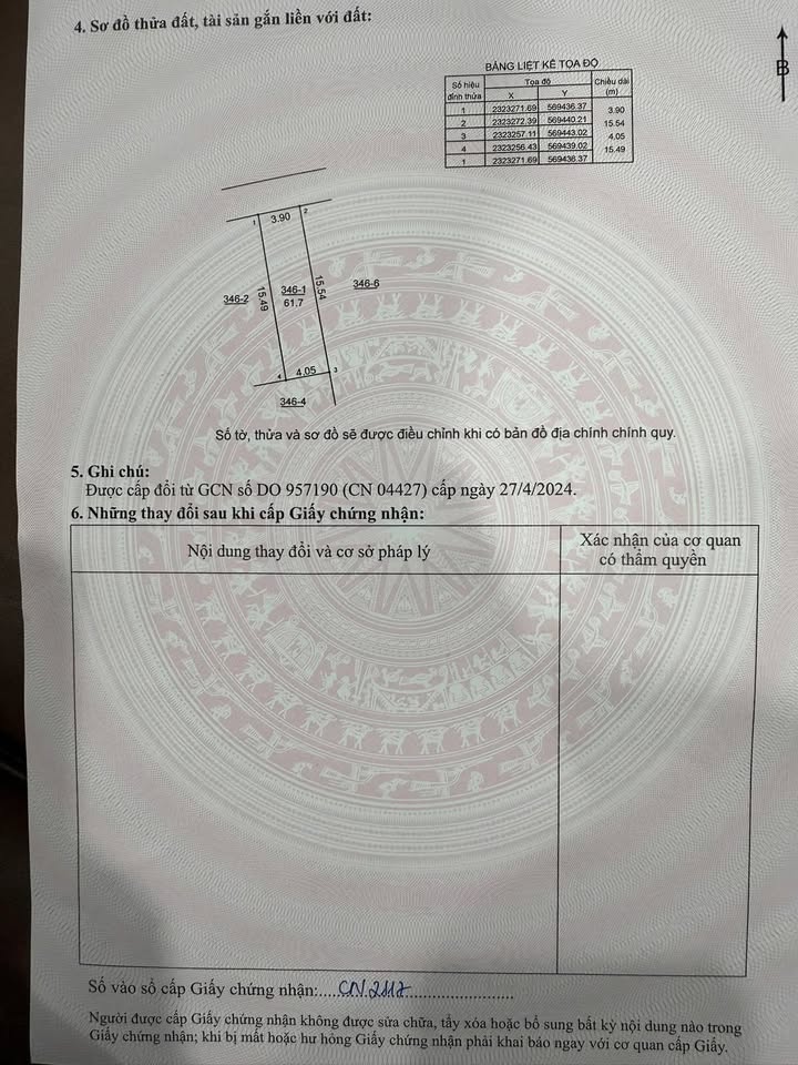 Đất lô góc An Khánh Hoài Đức 61.7m² giá 5 tỷ - Đường ô tô vào tận nơi!