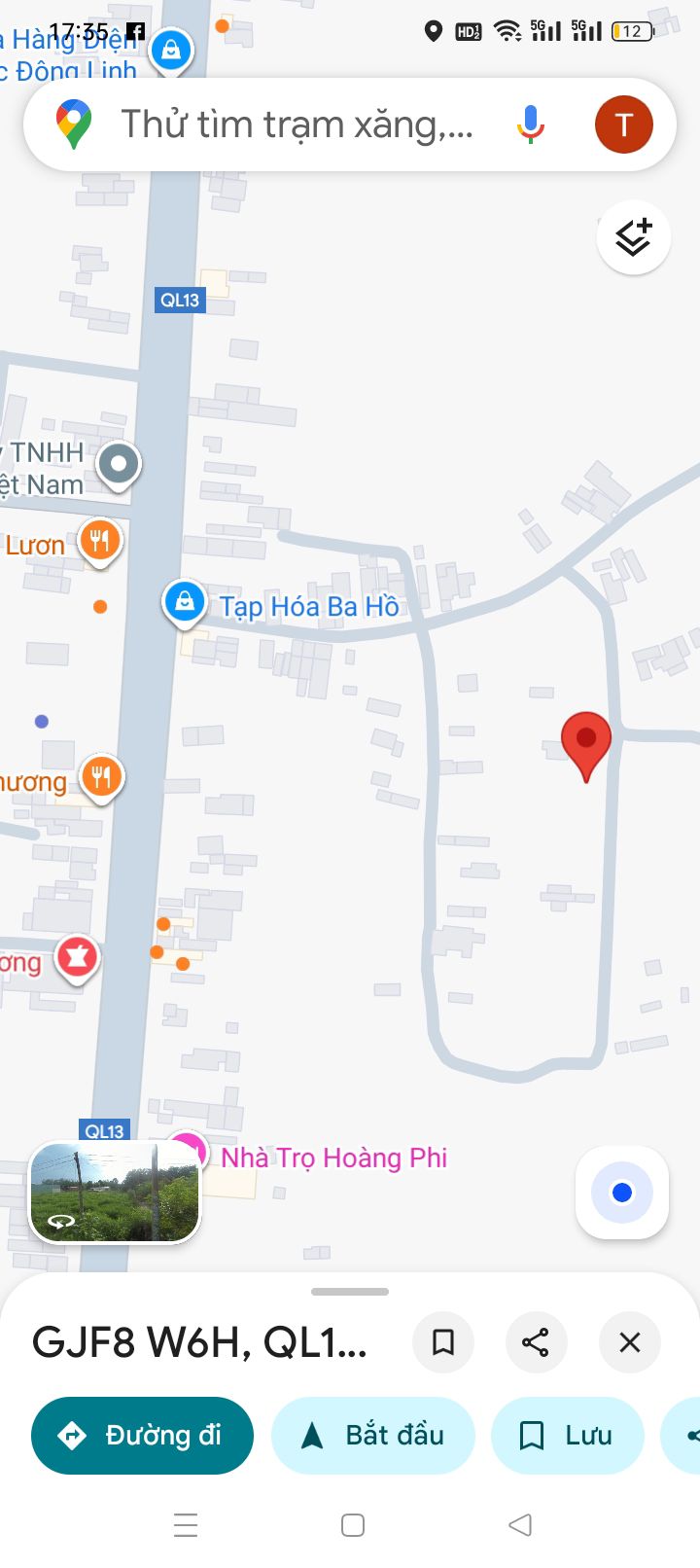 Đất nền Tân Khai Hớn Quản 280m² giá thỏa thuận - Đường PE thông thoáng, dân cư đông đúc!