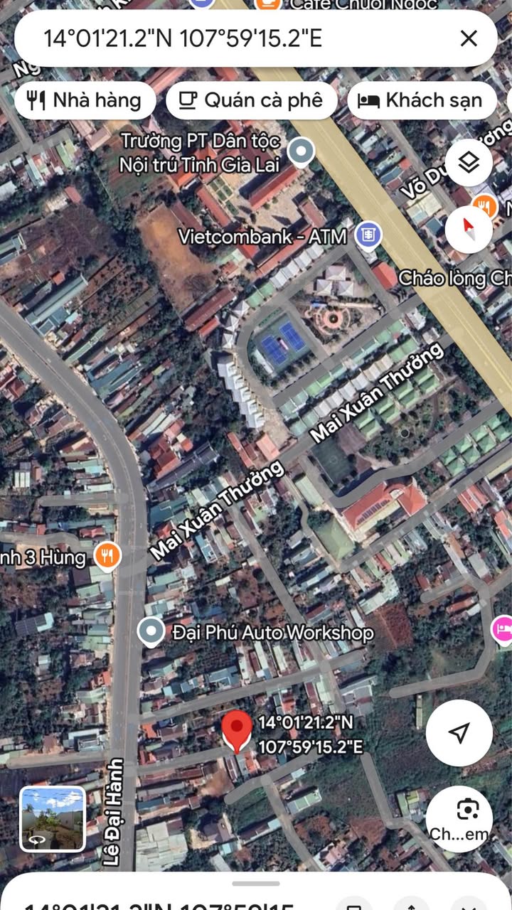 Đất thổ cư 170m² tại hẻm 312 Lê Đại Hành, Pleiku - Giá chỉ 1.9 tỷ, nhà kho sẵn có!