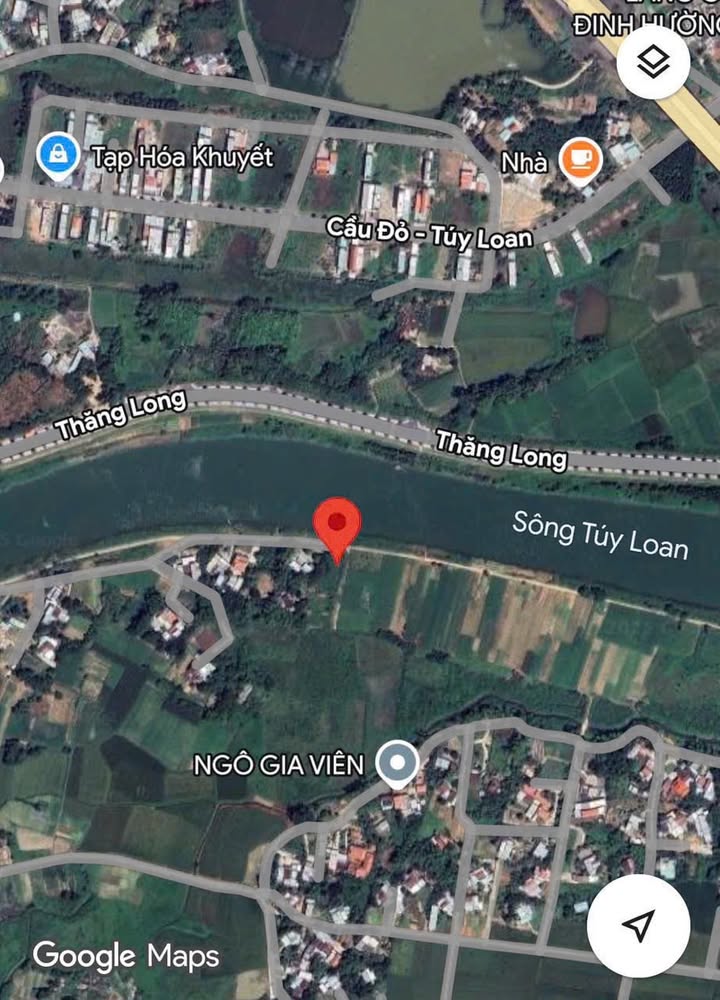 Đất ở Hòa Phong Đà Nẵng 400m² giá 3.95 tỷ - 2 mặt tiền view sông đẹp!