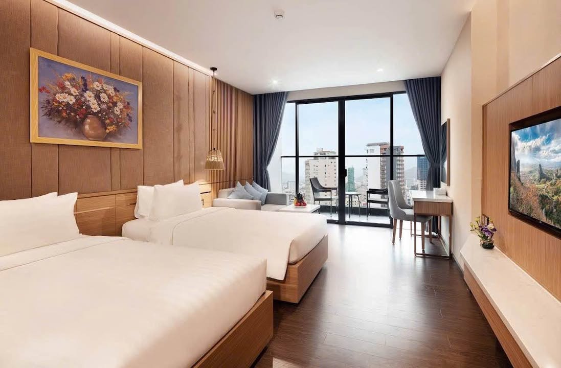 Căn hộ Virgo Nha Trang 43.7m² giá 2.1 tỷ - Full nội thất, sẵn sàng khai thác!