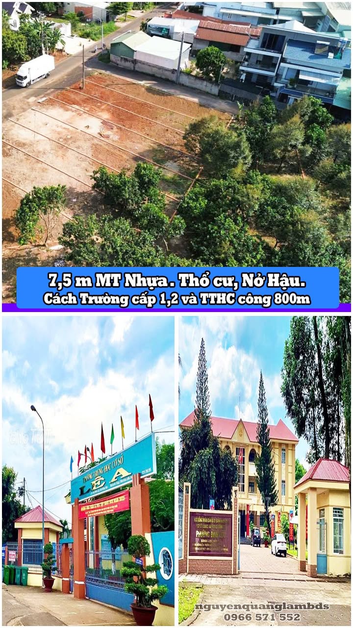 Đất thổ cư 105m² tại KDC Khang Thịnh 2, Bình Lộc - Giá 900 triệu, nở hậu!