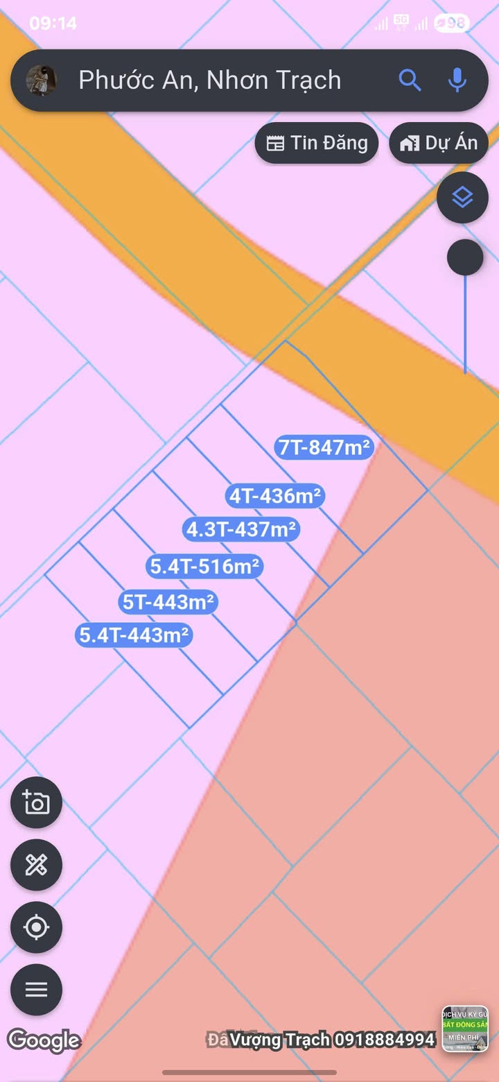 Đất nền Nhơn Trạch 436m² giá chỉ từ 4 tỷ - Cơ hội vàng cho nhà đầu tư
