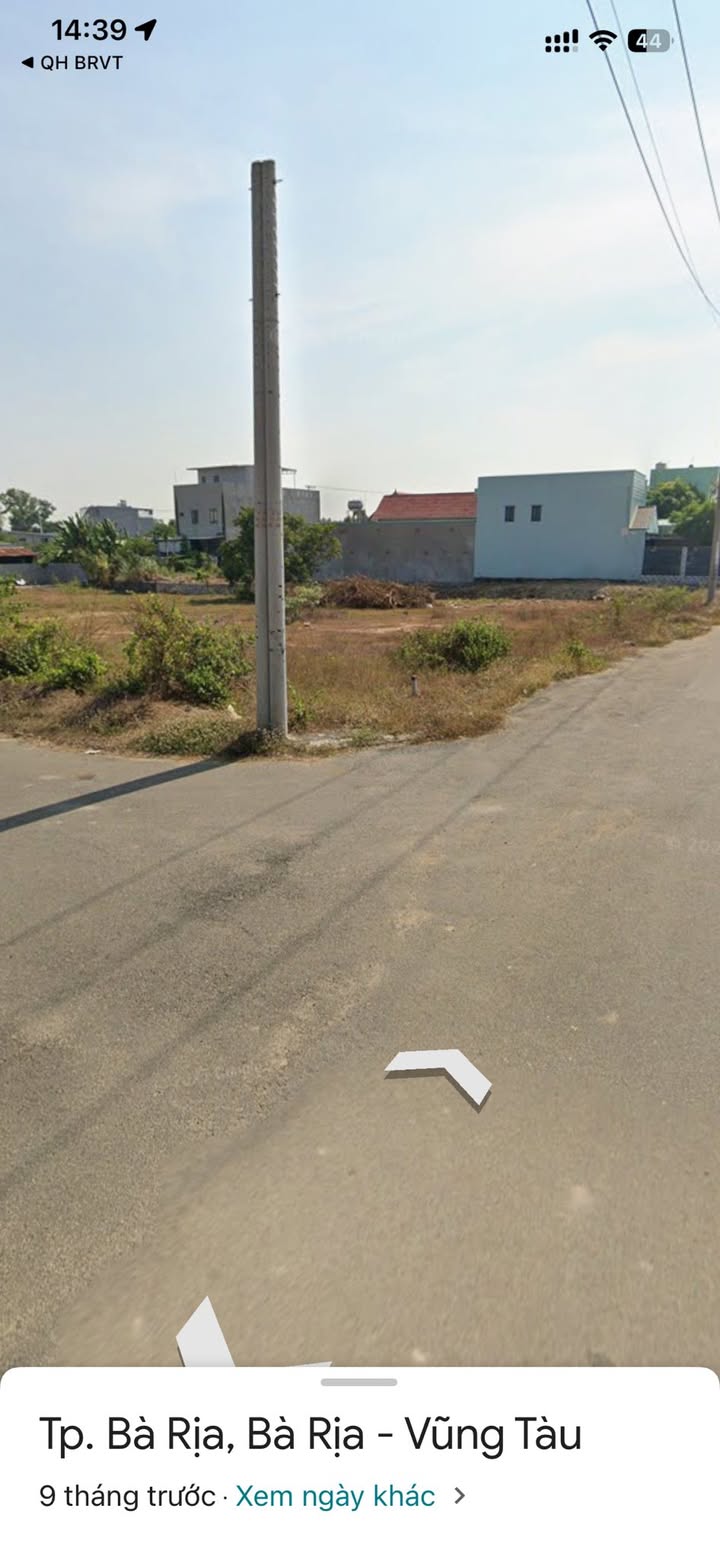 Đất nền Hòa Long Bà Rịa 121.6m² giá 2 tỷ - Lô góc 2 mặt tiền cực thoáng!