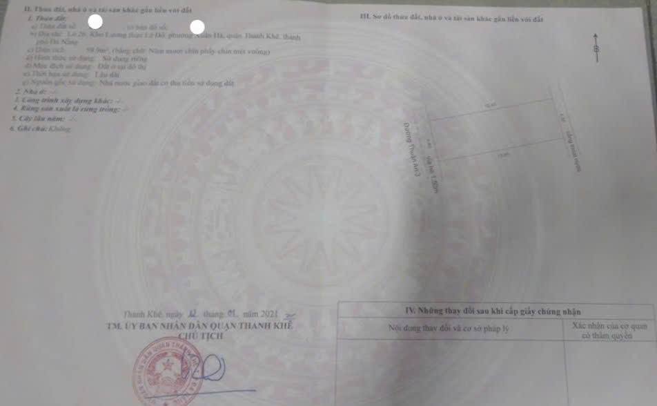 Nhà cấp 4 đường Thuận An 3, Thanh Khê, Đà Nẵng 60m² giá 4.9 tỷ - Vị trí đắc địa, tiện ích đầy đủ