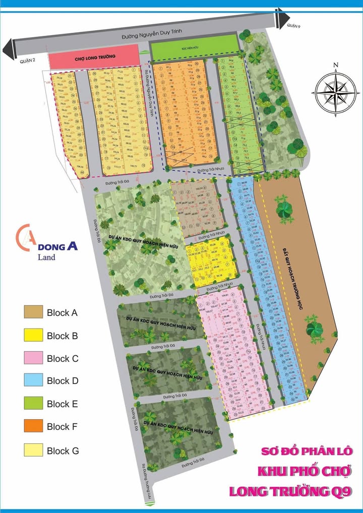 Đất nền Rio Casa Quận 9 68m² giá 5.3 tỷ - Vị trí đắc địa gần chợ Long Trường!