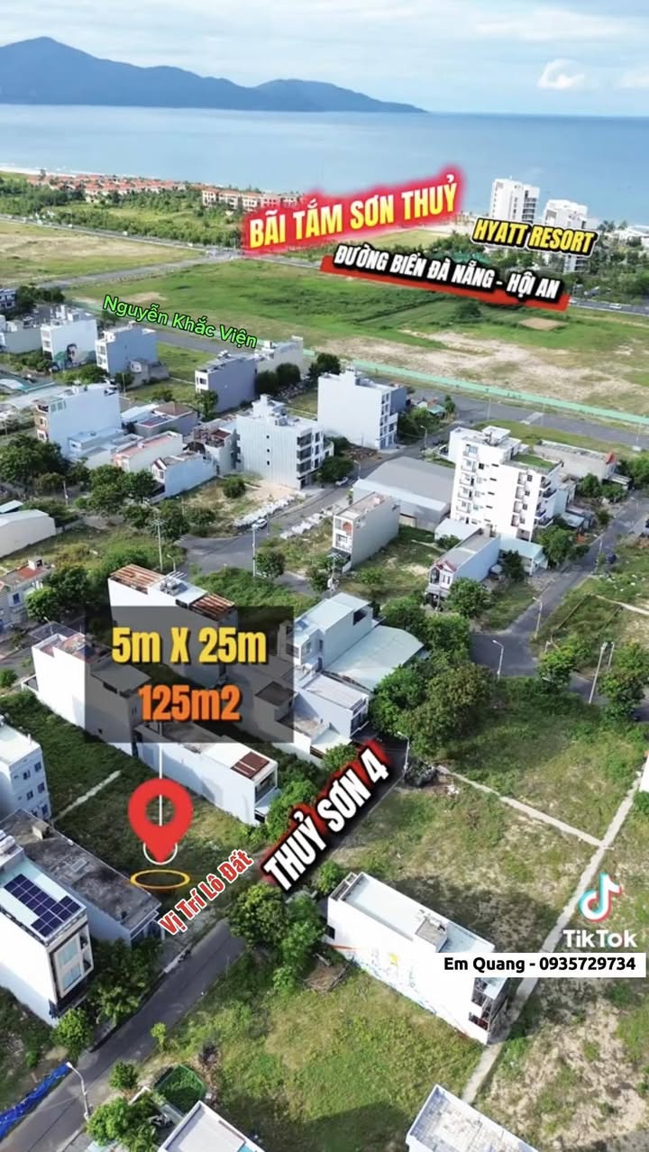 Đất nền Hòa Hải, Ngũ Hành Sơn, 125m² giá 7 tỷ - Khu vực phát triển gần biển!