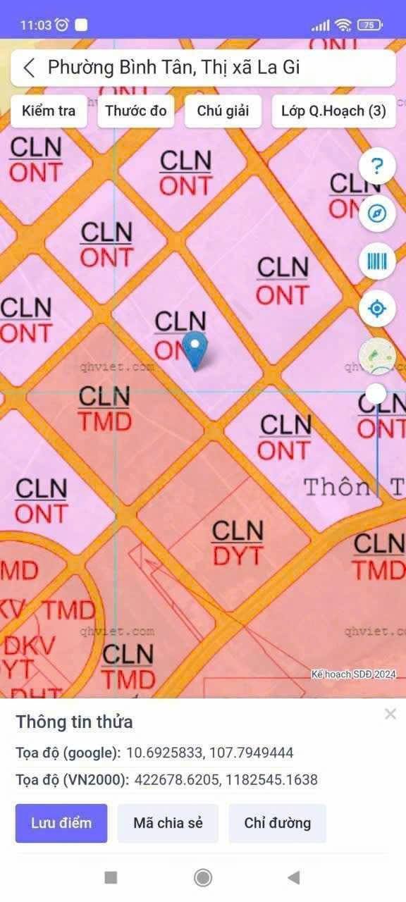 Đất rừng vàng Tân Bình, La Gi 1015m² giá 1.9 tỷ - Đầu tư lý tưởng gần biển!