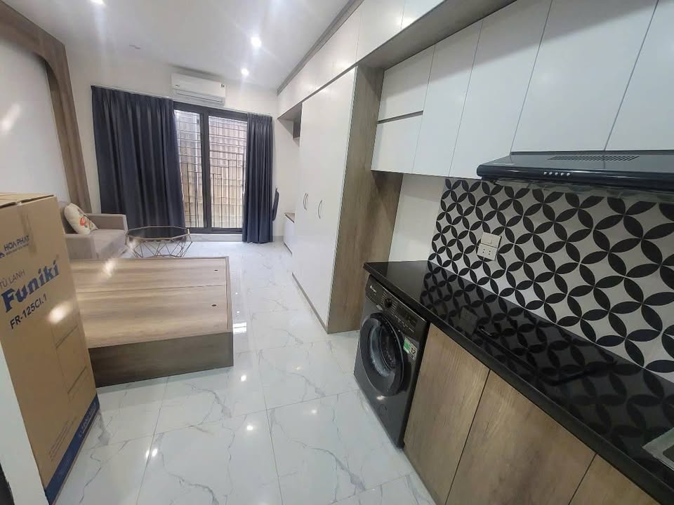 Căn hộ cho thuê Ngõ 32 Khương Trung 30m² giá 5.5 triệu - Phòng mới tiện nghi!