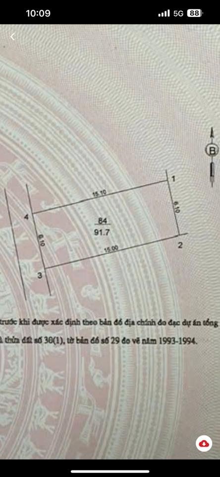 Đất thổ cư Kiêu Kỵ Gia Lâm 92m² giá 6.1 tỷ - Cơ hội đầu tư sinh lời!