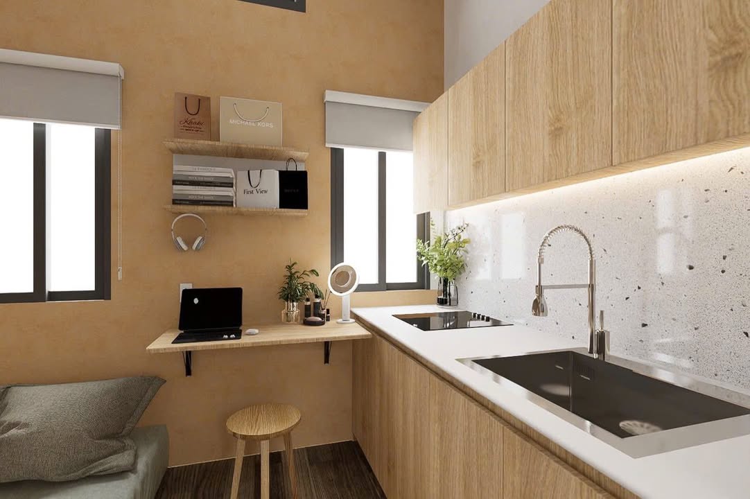 Căn hộ cho thuê Tân Quy Quận 7 40m² - Full nội thất, tiện nghi hoàn hảo!