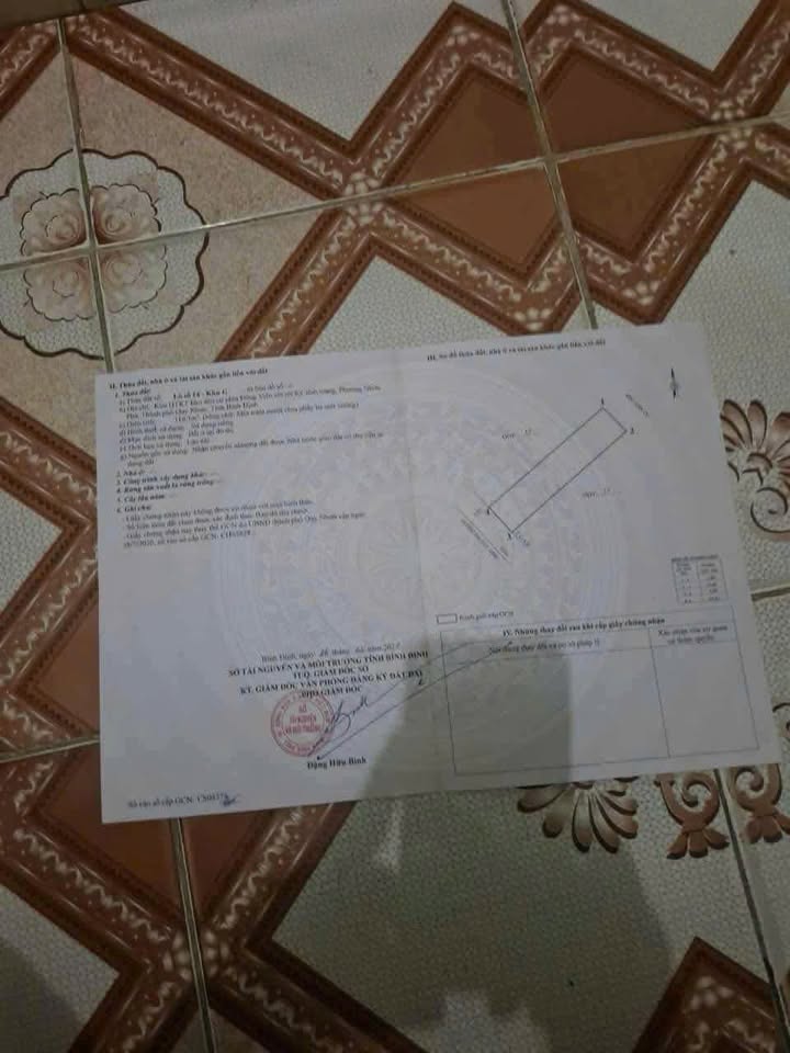 Đất nền Nhơn Phú 120m² giá 2.8 tỷ - Hướng Tây Nam, đường rộng 10m