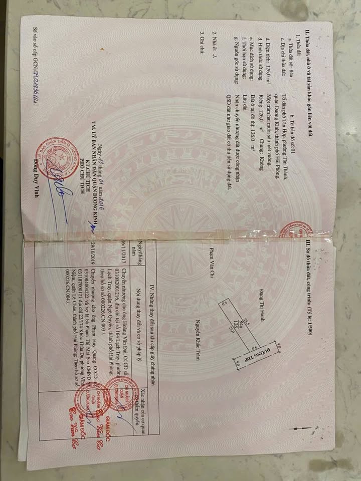 Đất Tân Thành Dương Kinh 126m² giá 2.5 tỷ - Vị trí đẹp, thuận tiện kinh doanh!