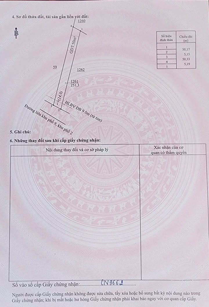 Đất nền Chơn Thành 250m² giá chỉ 500 triệu - Đầu tư sinh lời ngay!