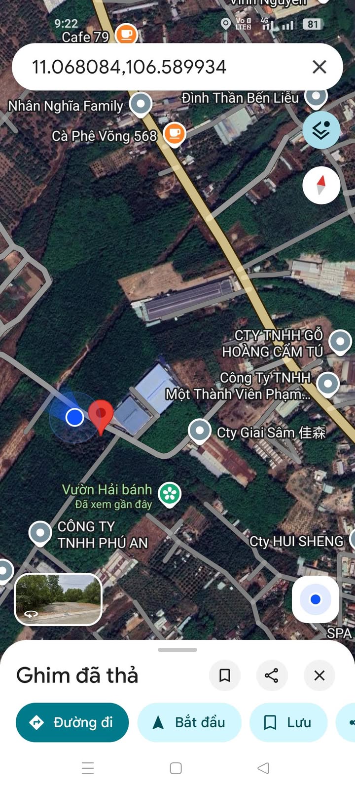 Đất nền Phú An Bến Cát 1600m² giá 8 tỷ - Đầu tư sinh lời ngay!