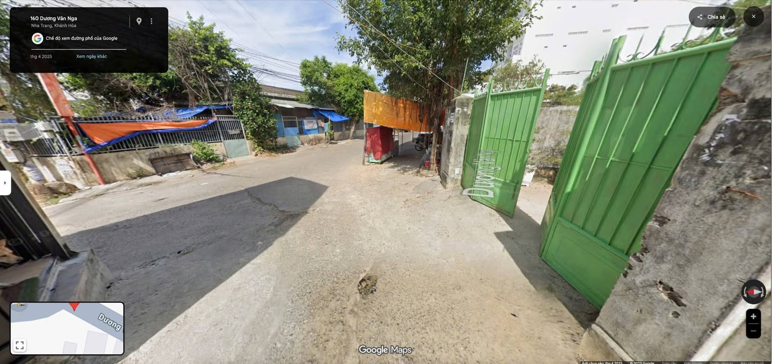 Đất mặt tiền Dương Vân Nga, Vĩnh Hải, Nha Trang 450m² giá 10 tỷ - Bán gấp, sổ hồng chính chủ!