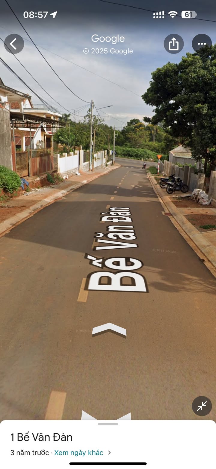 Đất mặt tiền đường Bế Văn Đàn, P.Hồi Phú, Pleiku 82m² giá 1.4 tỷ - Kinh doanh thuận lợi!