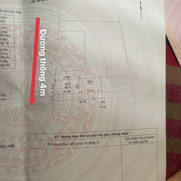 Đất Hiền Giang, Thường Tín 86m² giá 6.48 tỷ - 3 mặt tiền thoáng đãng!