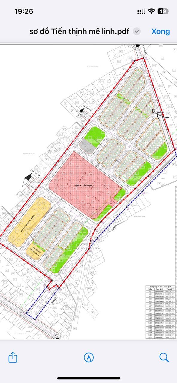 Đất đấu giá Tiến Thịnh, Mê Linh 90m² giá chỉ 4 tỷ - Cơ hội đầu tư tuyệt vời!