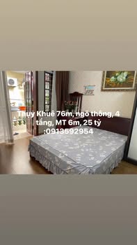 Nhà lô góc Thụy Khuê 76m² giá 25 tỷ - Đầu tư sinh lời cao!