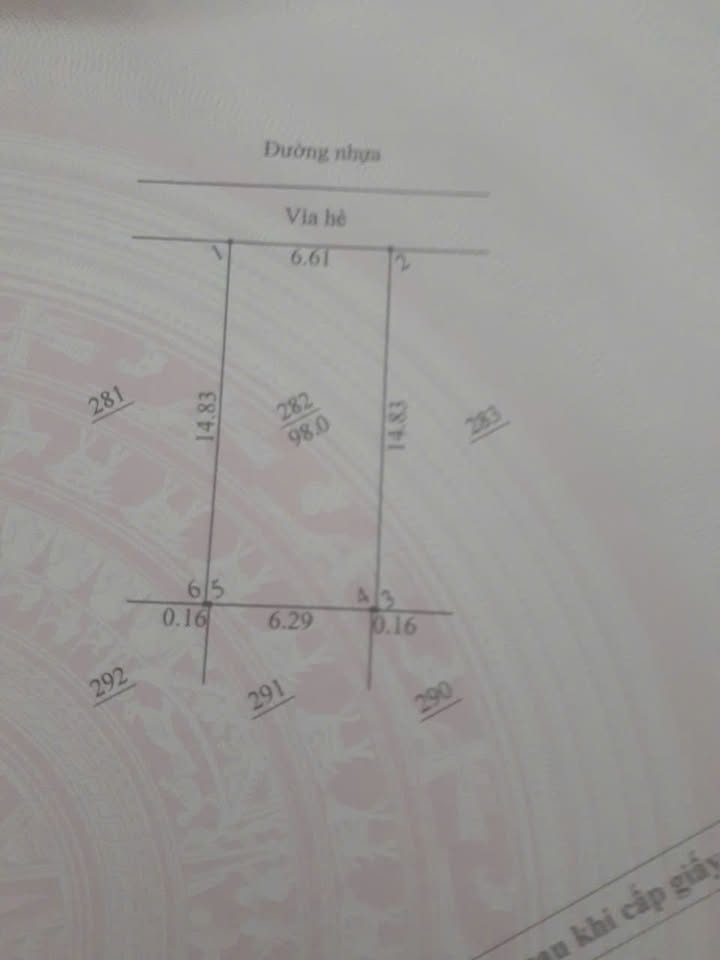 Đất nền 98m² tại Trạm Trôi, Hoài Đức - Sổ đỏ chính chủ, giá 1.5 tỷ!