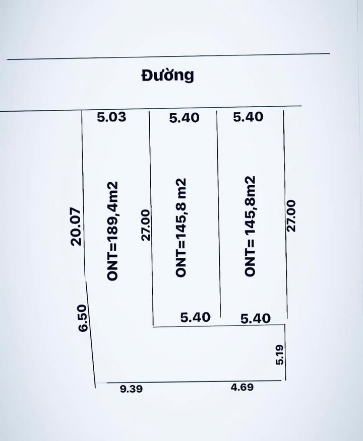 Đất nền Xóm 5 Nam Giang 189m² giá 1.7 tỷ - Cơ hội đầu tư hiếm có!