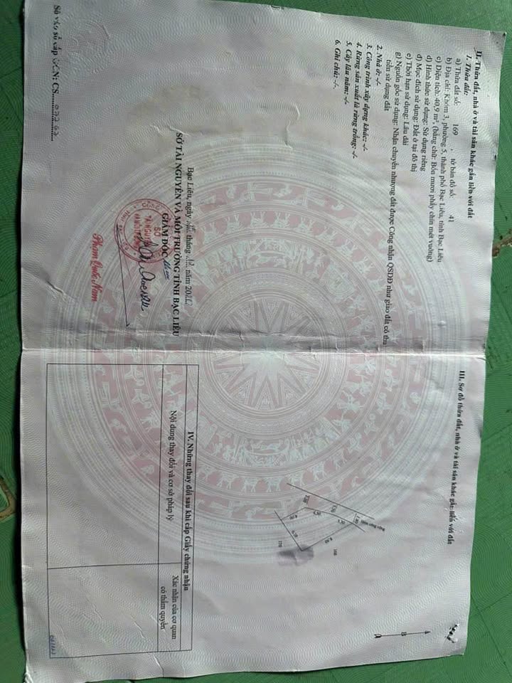 Nhà 1 trệt 1 lửng Phường 5, Bạc Liêu 40m² - Mặt tiền thoáng đãng, giá tốt!