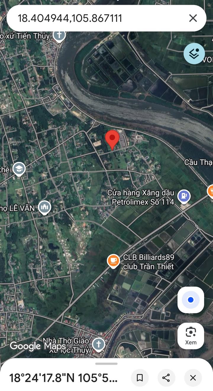 Đất thổ cư thôn Tri Khê, xã Thạch Sơn, huyện Thạch Hà 255m² - Đường rộng ô tô tránh nhau!