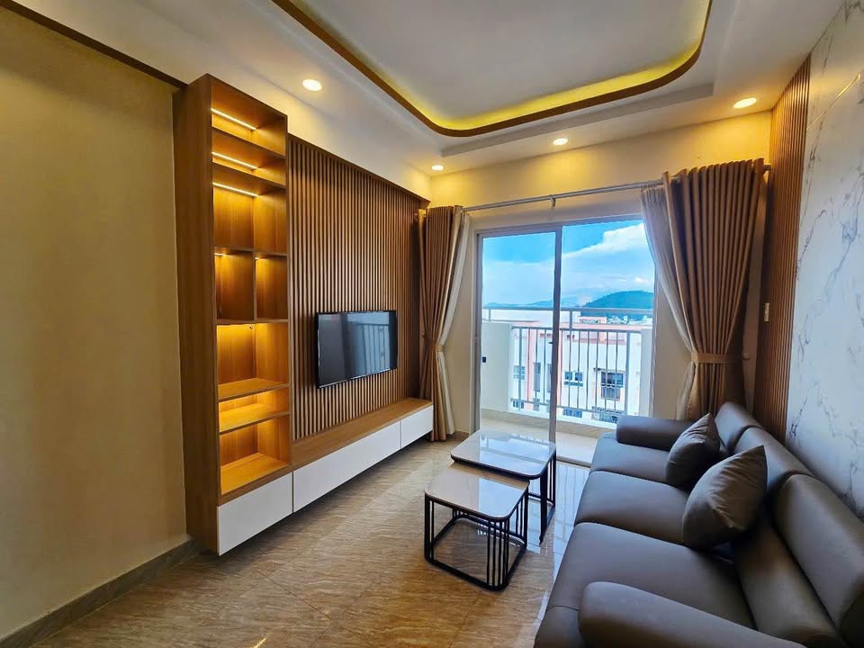 Chung cư Hoàng Quân Bắc Nha Trang 55m² giá 8 triệu - Full nội thất sang trọng!