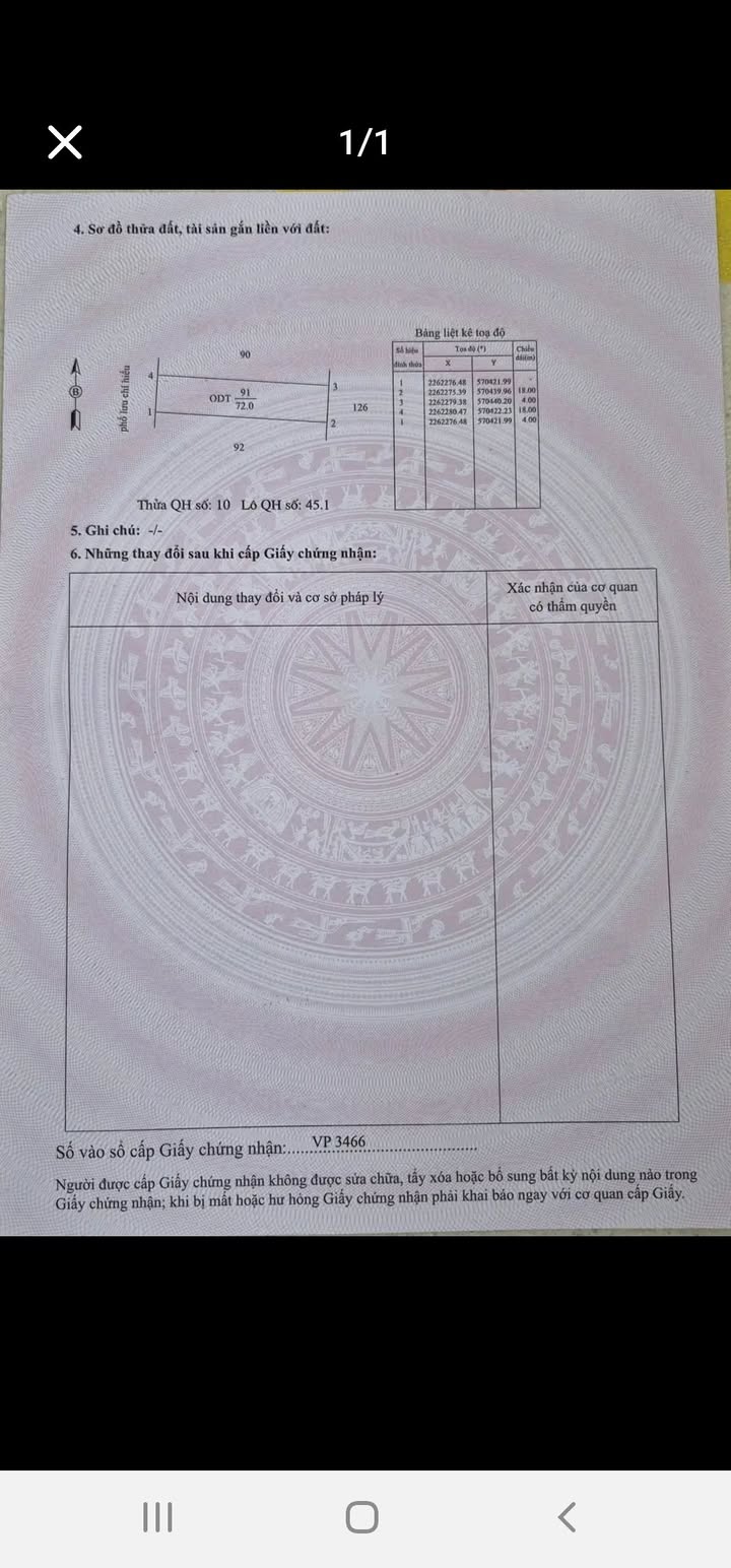 Đất nền 72m² đường Lưu Chí Hiếu, khu đô thị Thống Nhất, Nam Định - Cơ hội đầu tư lý tưởng!