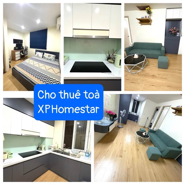 Căn hộ XPHOMESTAR Tân Tây Đô 2PN 2WC chỉ 7 triệu/tháng - Nội thất đẹp như mơ!