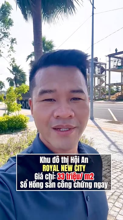 Đất nền Khu đô thị ROYAL NEW CITY Hội An 175m² giá 5.775 tỷ - Sổ hồng công chứng ngay!