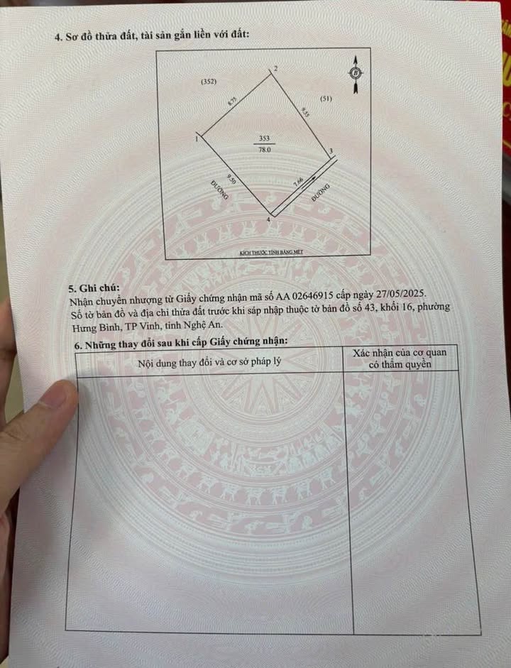 Đất nền mặt đường Trường Tiến, Hưng Bình 78m² giá 5 tỷ - Vị trí trung tâm thuận lợi!