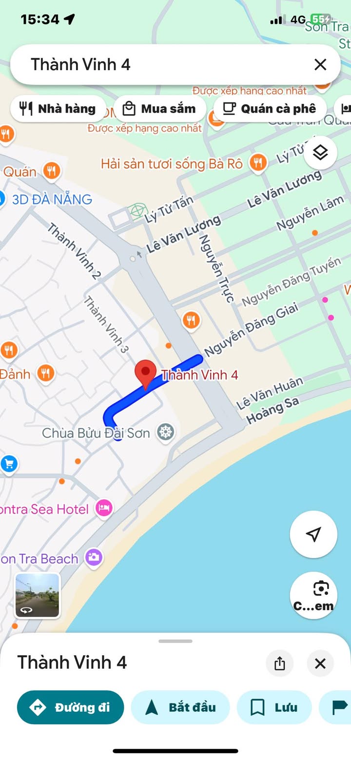 Đất biển Sơn Trà - Thành Vinh 4, 185m² giá 18 tỷ - Cơ hội đầu tư tuyệt vời!