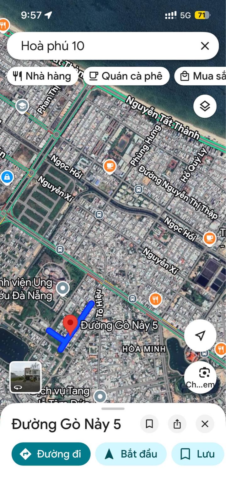 Mặt tiền Hòa Phú 10 Liên Chiểu 85m² giá 4.86 tỷ - Cách biển 90m, đầu tư sinh lời!