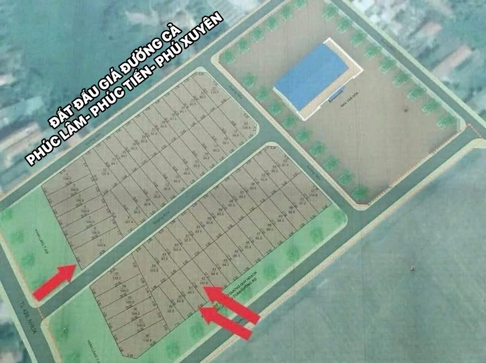 Đất đấu giá đường Cả, Phúc Tiến, Phú Xuyên, 95m² - Giao thông thuận tiện ngay trung tâm
