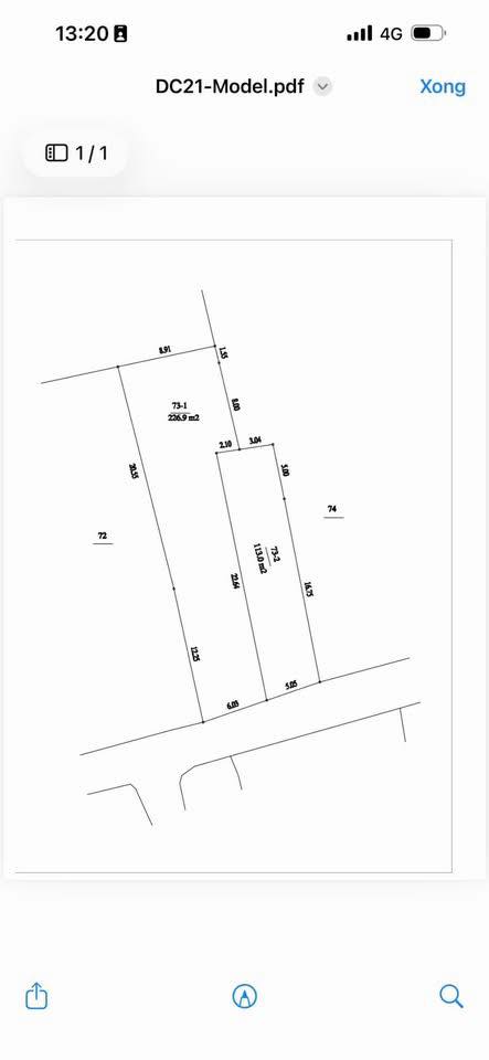 Đất thổ cư 113m² thôn Cao Xá, Ứng Hòa - Giá chỉ 2 tỷ, mặt tiền rộng 5,05m!