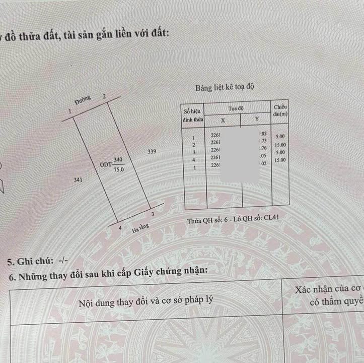 Bán đất mặt tiền Lưu Hữu Phước, Nam Định 75m² - Kinh doanh thuận lợi!