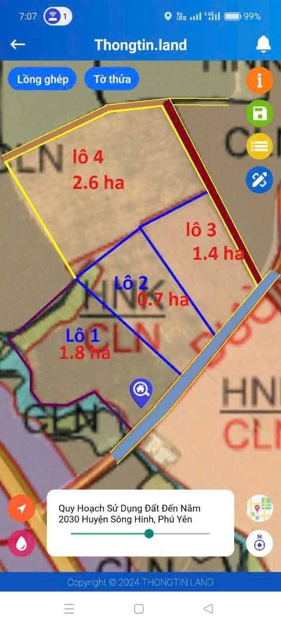 Đất nông nghiệp Ea Trol, Sông Hinh 6,5ha - Quy hoạch lên thổ cư, giá thỏa thuận!