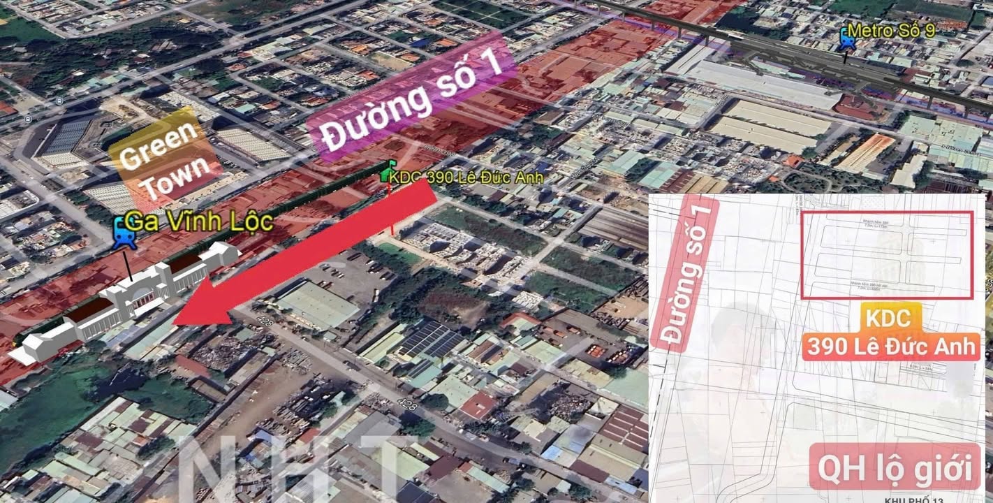 Đất nền KDC 390 Lê Đức Anh, Bình Tân, 81m² giá 5.206 tỷ - Đầu tư sinh lời ngay!