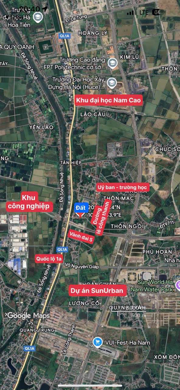 Đất nền Tiên Tân, Phủ Lý 62m² giá 2.5 tỷ - Lô góc 2 mặt tiền đẹp!