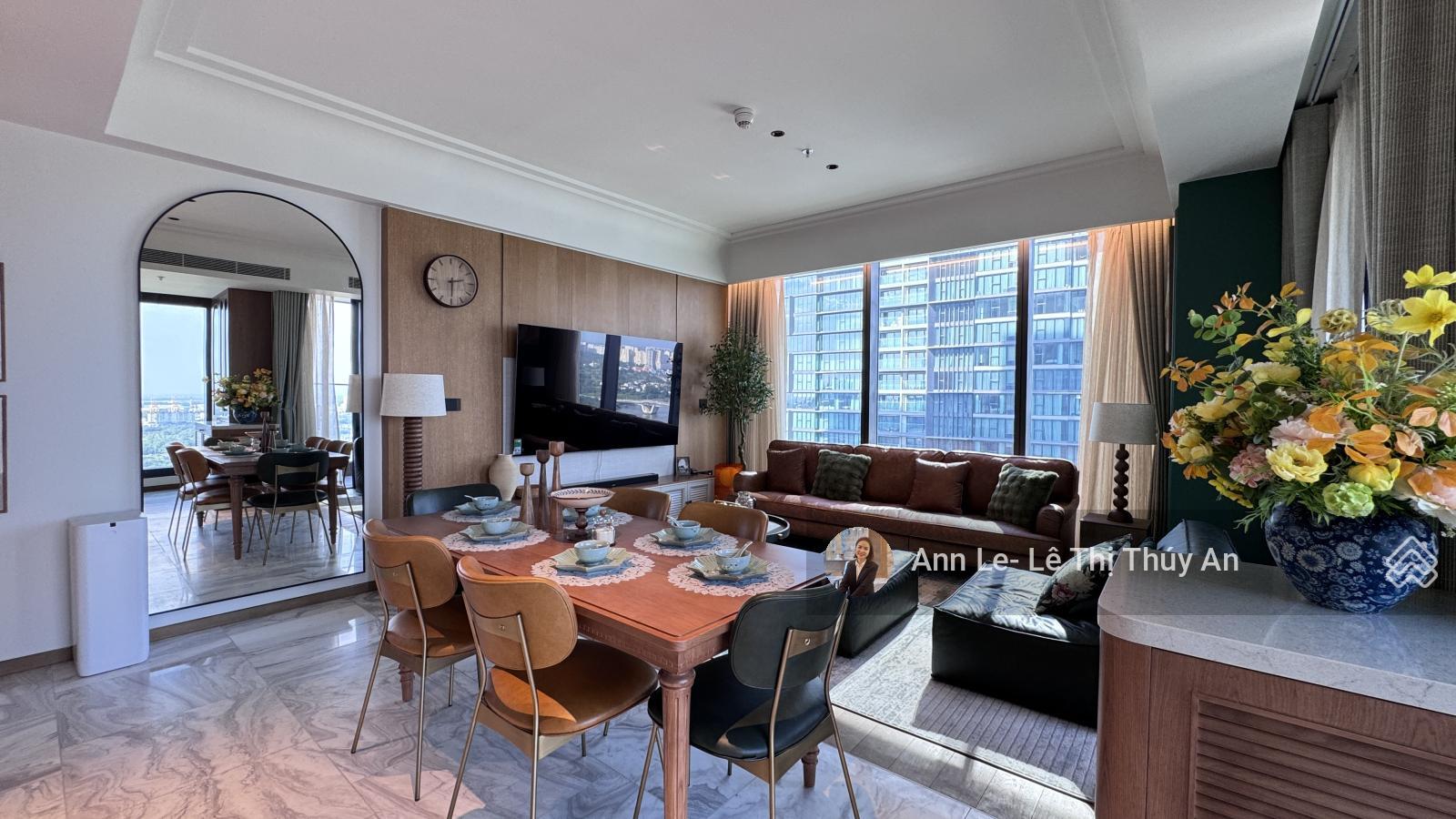 Căn hộ Grand Marina Saigon 121.5m² giá 185 triệu - Nội thất cao cấp nhập khẩu Châu Âu!