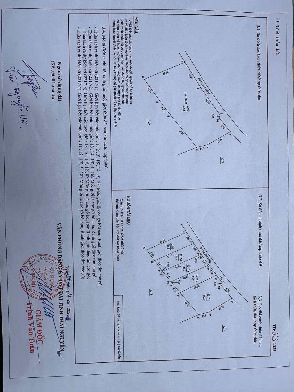Đất thổ cư 130m² tại X. Đại Phúc, Thái Nguyên 2223m² - Giá chỉ 2,1 tỷ!