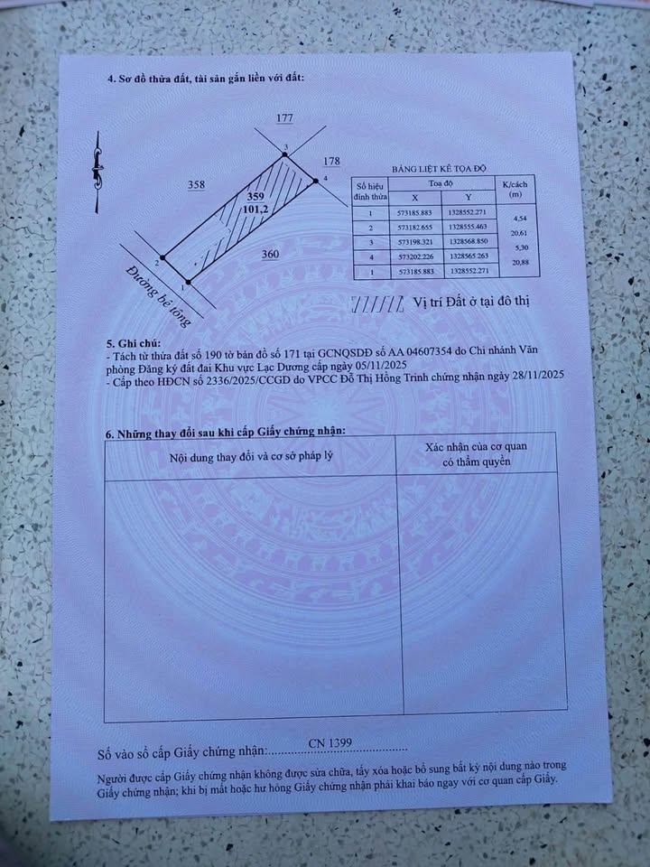 Đất nền sổ riêng tại phường Lang Biang, Đà Lạt 101m² chỉ 1.6 tỷ - Cơ hội đầu tư lý tưởng!