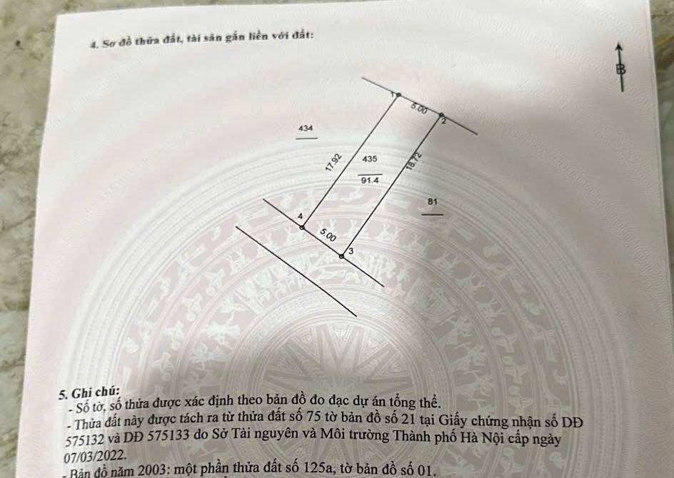 Đất nền Phúc Tiến, 91.4m² giá thỏa thuận - Cơ hội đầu tư sinh lời!