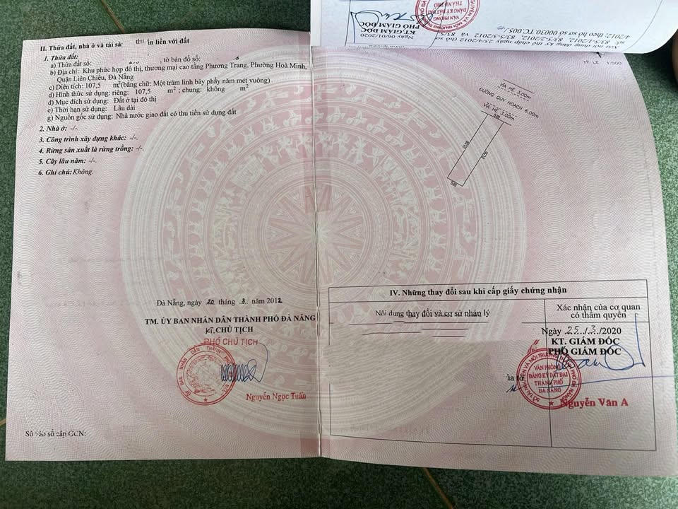 Đất nền Hòa Minh 28, Liên Chiểu, Đà Nẵng 107.5m² giá 6.85 tỷ - Đầu tư sinh lời tốt!