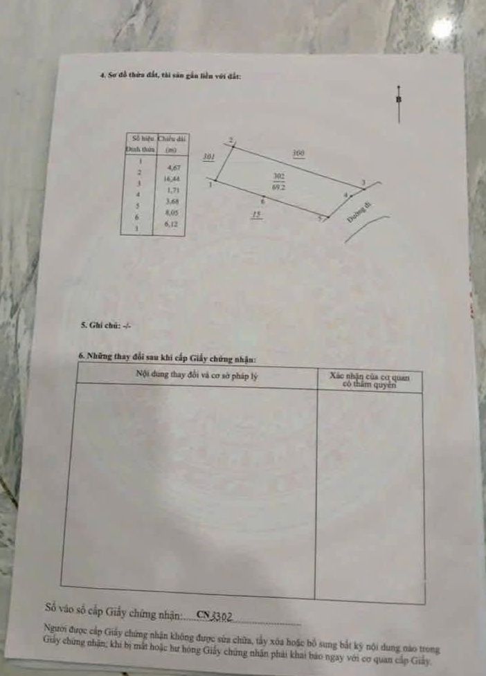 Đất nền hẻm 442/4 Nguyễn Công Phương 73.6m² giá 1.2 tỷ - Tiềm năng đầu tư cao!