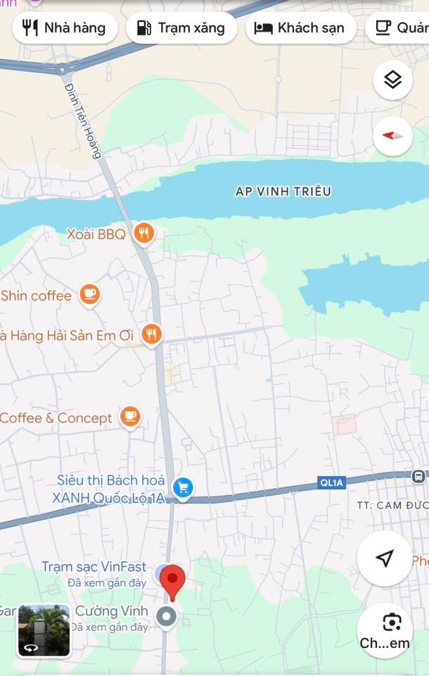 Lô đất mặt tiền Đinh Tiên Hoàng, Cam Đức, 416m² giá 3 tỷ - Cơ hội đầu tư tuyệt vời!