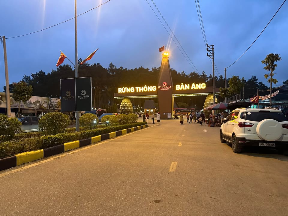 Đất thổ cư 2 mặt tiền Rừng thông Bản Áng 100m² giá 4 tỷ - Kinh doanh thuận lợi!