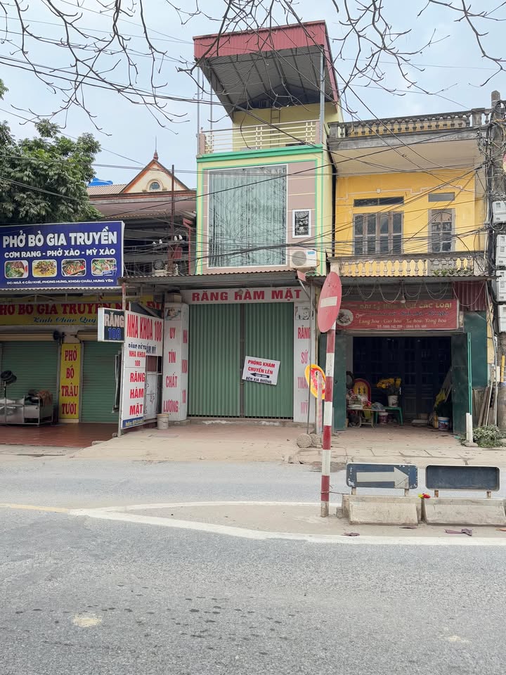 Nhà 3 tầng Phùng Hưng, Khoái Châu, Hưng Yên 51m² giá 3 tỷ - Vị trí đắc địa, kinh doanh thuận lợi!